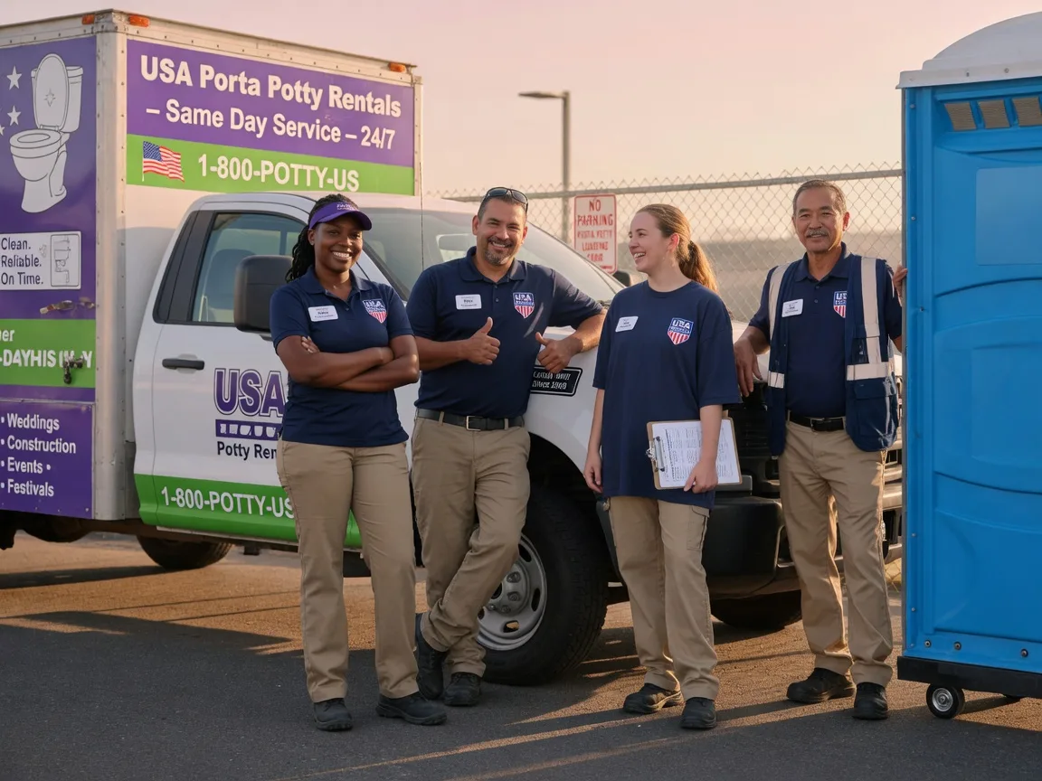 Porta Potty Rental company in Birmingham, MI